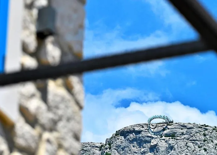 펜션 Didovina Mit Pool Und Meerblick