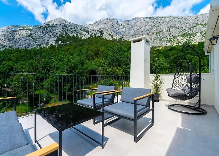 Didovina Mit Pool Und Meerblick 펜션