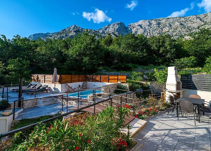 Didovina Mit Pool Und Meerblick 펜션 *